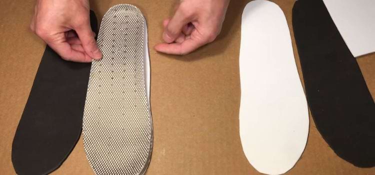 how to remove sticky residue from shoe insole