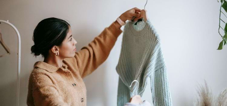How to Hang a Sweater Dress