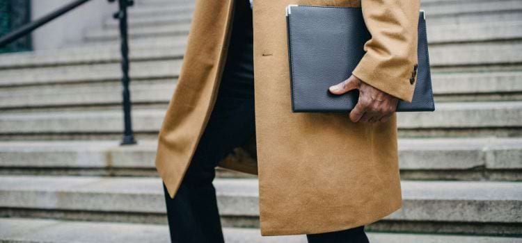 how long should a men's trench coat be