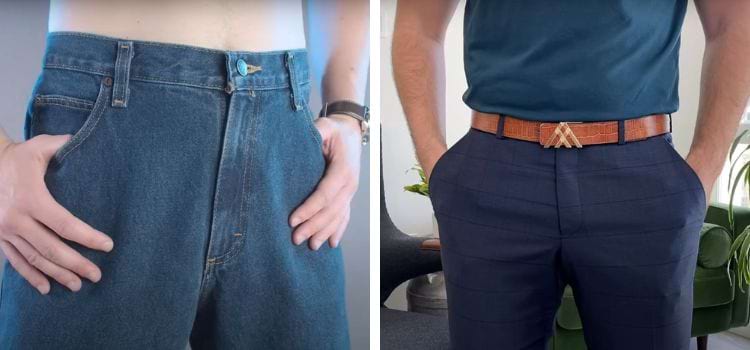 Dress Pants vs. Jeans