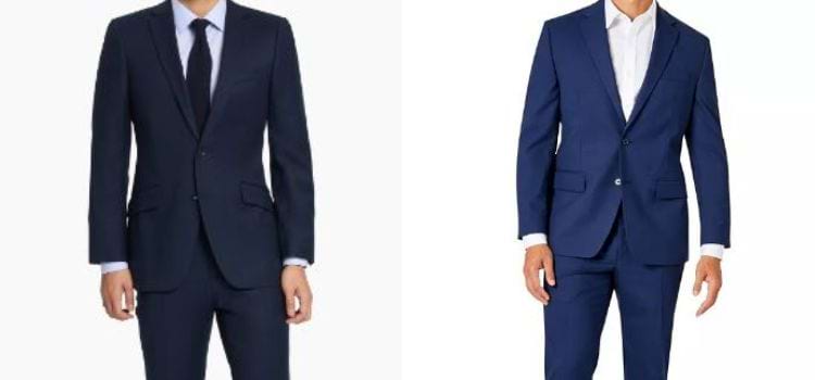 Midnight Blue vs. Navy Blue Suit