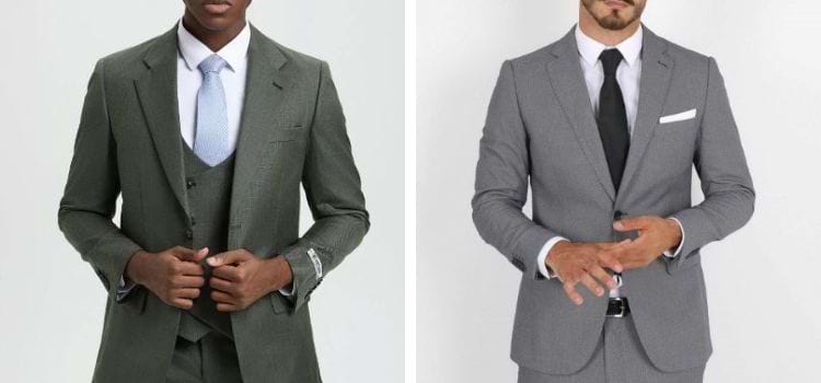Sharkskin Suits vs. Regular Suits