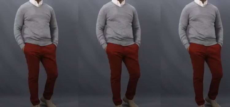 How To Wear V-Neck Sweater Men
