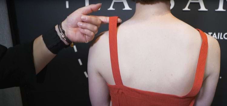 How To Temporarily Shorten Straps On A Dress